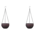 thumbnail image 3 of Maytalsory 2piece Practical And Versatile Hanging Flower Pots For Indoor And Outdoor Spaces coffee 2Set, 3 of 6