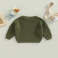 thumbnail image 2 of Chandails à Col pour Bébé Manches Longues Pulls Tricotés Amples, 2 of 6