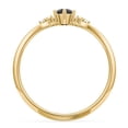 thumbnail image 4 of Birthstone Oval Ring with Shoulder Accents - Smokey Quartz (June), 4 of 5