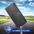 thumbnail image 1 of Protective Film for Motorola Moto G8 Case, Premium Wallet Cover, Stand Flip Phone Case, 1 of 6