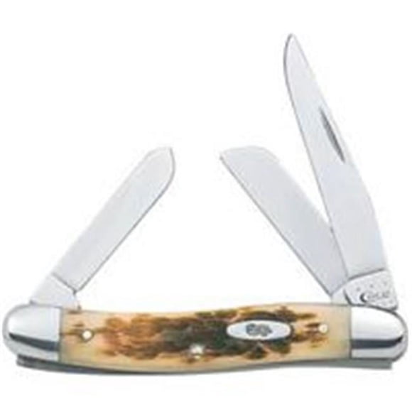 Case Pocket Knives Knife Pockt 3Bld Stockmn 3-1/2 42