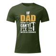 thumbnail image 5 of LUOGENLI T-shirts pour Homme pour Hommes Masculin Printemps et Été Fête des Pères Décontracté Rétro Lettrage Impression Partielle T-Shirt Col Rond Manche Courte Haut T-shirts pour Homme T-Shirt Graphique Pâques Vert Armée TTTG, 5 of 5