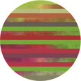 thumbnail image 1 of Ahgly Company Machine Washable Indoor Square Transitional Pistachio Green Area Rugs, 3' Square, 1 of 7