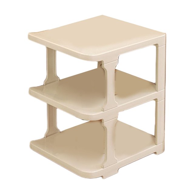EGNMCR Rack Shoe Organizers For Closet Plastic Shoe Storage Box For Entryway Living Room Sturdy Stackable Sneakers Cabinet Bins shoe rack