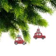 thumbnail image 3 of Wooden Car Ornament - Set of 12, 3 of 3