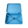 thumbnail image 2 of 3-Piece ABS Hard Shell Luggage Set - 20″/24″/28″ Ice Blue Suitcases with Spinner Wheels, Scratch-Resistant, TSA Lock, Nesting Design, 2 of 4