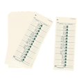 thumbnail image 2 of yuksok 50 Pieces Time Cards Office Supplies Overtime Calculation Clock in Timecards, 2 of 9