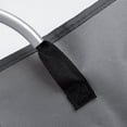 thumbnail image 3 of Double Laundry Bag, Large Foldable Laundry Basket, Collapisable Laundry Hamper, Folding Washing Storage Bin, (Dark Grey), 3 of 7