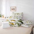 thumbnail image 4 of Erosebridal Girls Pink Floral Bedding Sets Full Size, Spring Garden Comforter Sets with Sheets, Microfiber, 7pcs, 4 of 5