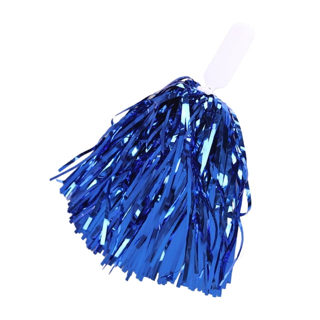 High Density Fan Shaped Cheerleading Handheld Flowers for Sports Performance and Party Events with Secure Grip Handle Design 2PCS