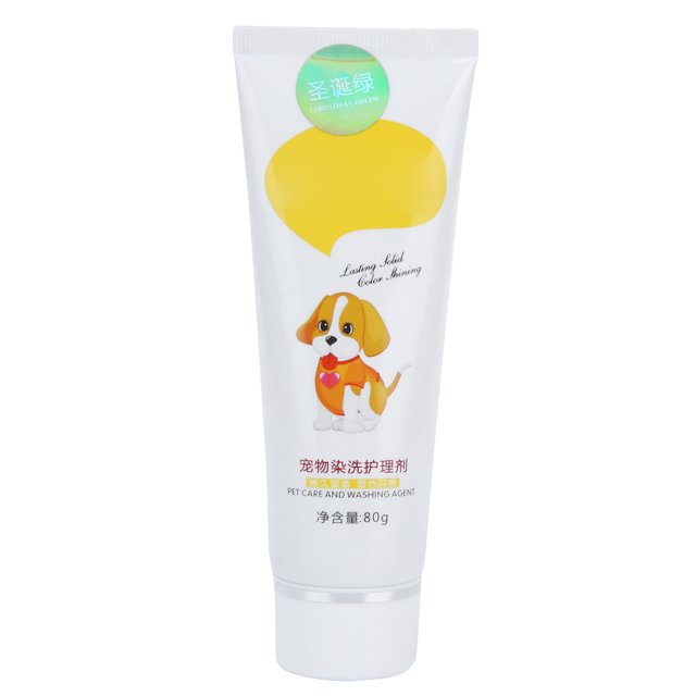 Hair Dye Cream, Long Lasting Bright Color Easy To Use Hair Dye Gel For Dog For Pets For Sheep