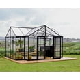 thumbnail image 2 of CANOPIA by PALRAM Triomphe Garden Chalet Solarium / Serre - Noir, 2 of 9