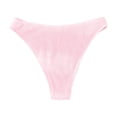 thumbnail image 4 of Maillot de Bain pour Femmes - Bas de Bikini pour Femmes, Bas de Maillot de Bain Côtelée Échancrée Taille Mi-Haute, Bas de Maillot de Bain, Bikini Femme, 4 of 5