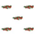 thumbnail image 2 of stanreset 1/2/3/5 Artificial Flower Plant Fake Vine Roses Simulation Rose Self-Assembly Party Balcony Garden Restaurant Living Room Garland Red 5PCS, 2 of 6