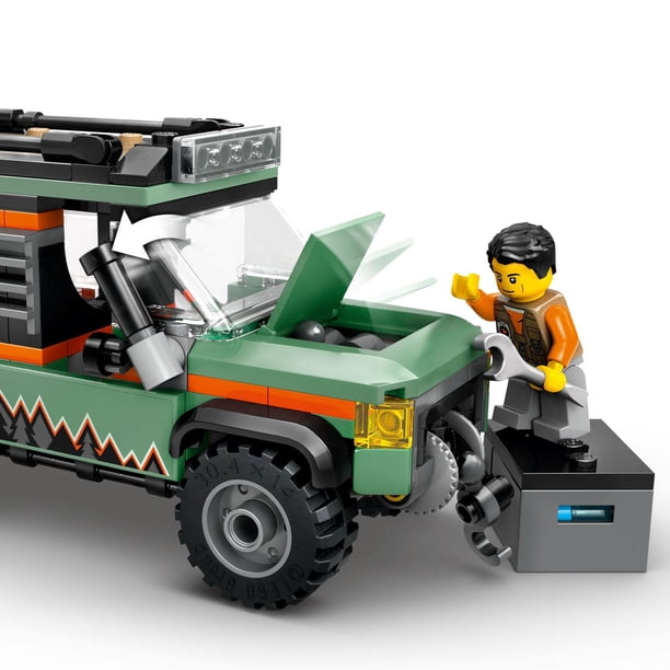 LEGO City Off-Road 4x4 Mountain Truck Toy - Building Toy Set for