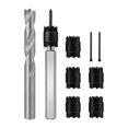 thumbnail image 2 of Ensemble de Coupe-Tige de Soudure HSS pour Perceuse, Outils de Puissance, Coupe-Trou en Métal Haute Résistance pour Soudure de Perceuse 9 Pcs, 2 of 8