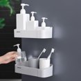 thumbnail image 4 of YAOMOBB Bathroom Shelf Waterproof Bathroom Shelf Optimize Your Bathroom Storage!, 4 of 6