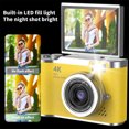 thumbnail image 4 of DZCPSCZG Student Digital Camera 2.4 Inch Flip Screen Autofocus 1080P High Definition Selfie Beauty Camera, 4 of 6
