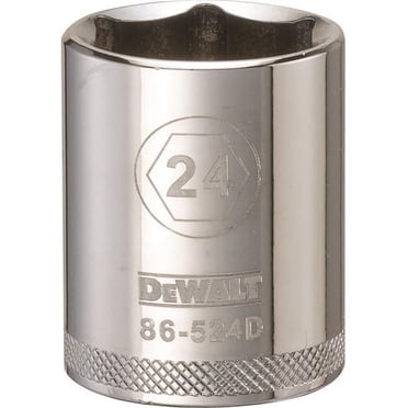Stanley Outils 227905 Douille 24mm 6 Points - 0.5 Po Entraînement