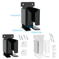 thumbnail image 4 of Transemion Organise des Outils de Rasage avec un Support de Rasoir Durable et Exquis Facile à Installer Noir 1Set, 4 of 6
