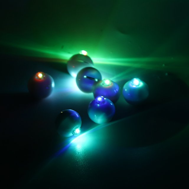 Balloon Light Durable Ball Light Decoration, LED Lights, White Light For Wedding Family Christmas White Light,Colorful