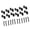 Black, variant on Siruishop 12x Window Screen Clip with Screws Easy to Install Sturdy Winter for Fastens White