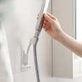 thumbnail image 2 of Shower Bracket Without Punching Fixture Hanging Shower Head Children'S Rain Shower Head Bathroom Wall Flower Base, 2 of 7