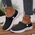 thumbnail image 2 of Womens Orthopedic Mules Clogs with Back Straps Summer Breathable Mesh Walking Slip on Sneakers Sandals, 2 of 6