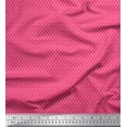 thumbnail image 1 of Soimoi Crepe Silk Fabric Plus Sign Small Print Sewing Fabric Yard 42 Inch Wide, 1 of 3