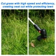 thumbnail image 4 of Labymos Cordless Electric Lawn Mower Handheld Portable Lightweight Mowing Machine Trimmer USB Rechargeable Electric Mower, 4 of 8