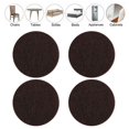 thumbnail image 3 of Furniture Felt Pads Square/Round Floor Protector Chair/Table Leg Sticky Back, 3 of 10