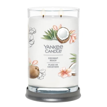 Yankee Candle Scented Candle, Coconut Beach, 20 oz Signature Large Tumbler