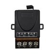 thumbnail image 1 of AC 220V 30A Relay Receiver 1CH Receiver for Garage Door Opener & Gate,1 x Wireless Control Switch,Black, 1 of 8