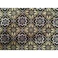 thumbnail image 4 of oneOone Cotton Cambric Black Fabric Floral & Tiles Moroccan Fabric For Sewing Printed Craft Fabric By The Meter 42 Inch Wide, 4 of 4