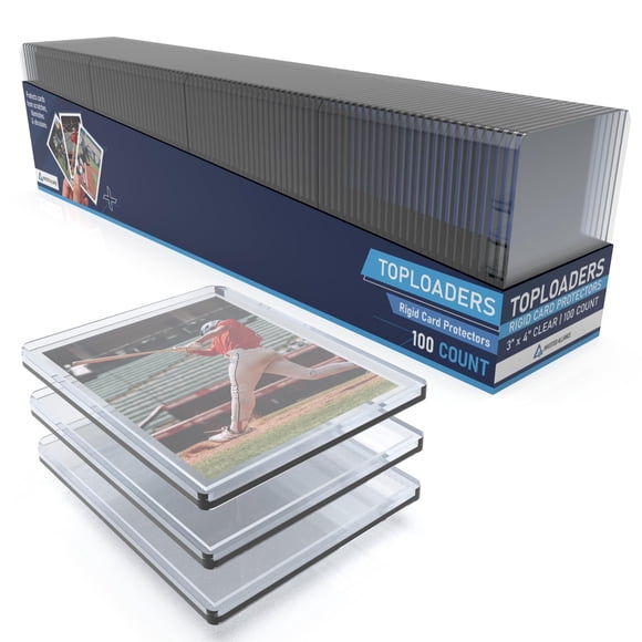 Premium 100Pt Top Loaders For Cards | Hard Card Sleeves. Card Protectors. Trading Card Top Loader. Toploader Card Protectors. Mtg + Pro Sports Cards Toploaders. Ultra Card Protectors Hard Plastic.