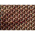 thumbnail image 4 of oneOone Cotton Poplin Rust Brown Fabric Chevron Geometric Craft Projects Decor Fabric Printed By The Yard 56 Inch Wide, 4 of 4