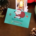 thumbnail image 4 of Christmas Cards with Envelopes Christmas Greeting Cards with Envelopes and Stickers 10 Pack Glitter Christmas Cards with Envelopes Christmas Greeting Cards Father Christmas Snowman, 4 of 6