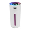 thumbnail image 2 of Humidificateur pour la Maison et la Voiture avec Réservoir d'Eau de 280 ml, Alimenté par USB, Conception Portable de Bureau, Mode Sommeil Silencieux, Veilleuse Chaude, Technologie d'Évaporation Froide, 2 of 5