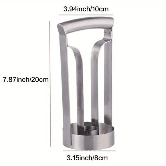 Trivaleon Stainless Steel Pineapple Corer, Slicer and Peeler - Household, Restaurant and Kitchen Fruit Processing Tool