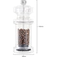 thumbnail image 3 of Cole & Mason 2-Piece 605 Classic Precision Salt & Pepper Mill Gift Set, 5.7", Acrylic, 3 of 11