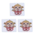 thumbnail image 2 of bedienty Wall Mounted Toothbrushes Holder Waterproof Brush Hanger Toothpaste Shaver Storage Bracket Space Saving Bathroom Type 4 3Set, 2 of 6