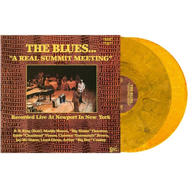 Blues : un Vrai Sommet Réunion en Direct à Newport N.Y. / Divers - Vinyle Coloré