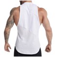 thumbnail image 3 of WMTBSRSW Men's Summer Quick Dry Athletic Tops Lightweight Jogging Tank Tops for Men Elastic Workout Gym Muscle Sleeveless Shirts, 3 of 4