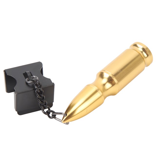 Portable Non Slip Billiard Pool Cue Chalk Holder with Multifunctional Tool for Snooker, Pool Table Accessory