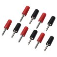 thumbnail image 2 of Adaptateur de Sonde Banane, Laiton Étanche 10A Mâle pour Panneau de Ressort Intérieur Rouge+noir, Jaune+vert, 2 of 8