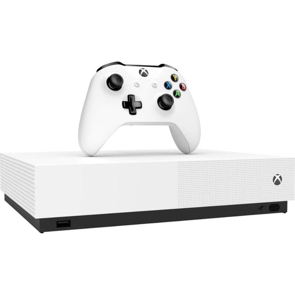 Console Microsoft Xbox One S 1 To Édition Entièrement Numérique Remise à Neuf avec Manette Sans Fil Xbox One (Remis à Neuf)