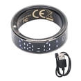 thumbnail image 2 of Bague Intelligente de Mise en Forme, Bague Intelligente Luxueuse en Acier Inoxydable à Multiples Modes Sportifs pour Fêtes 10 ID : 20,4 mm / 0,80 Po, Circonférence : 64 mm / 2,52 Po, 2 of 7