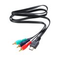 thumbnail image 1 of LIFKOME Component AV Cable to 3- Convert Cable Black PVC Audio Video Component Conversion 1Set, 1 of 7