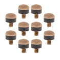 thumbnail image 2 of 10 Pcs Embouts de Queue de Billard Universels pour Jeu Intérieur Snooker Embouts de Queue de Piscine Embouts de Queue de Piscine 11 mm, 2 of 9