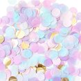 thumbnail image 1 of relayinert Mélange de Couleurs Mariage avec des Bouts de Papier Ronds Dispersés, 1 of 9